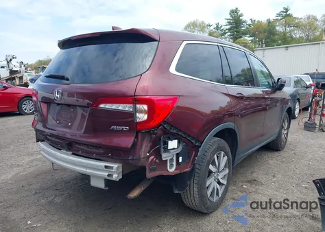 2019 Honda Pilot Ex-L from USA, damaged, VIN 5FNYF6H44KB051517